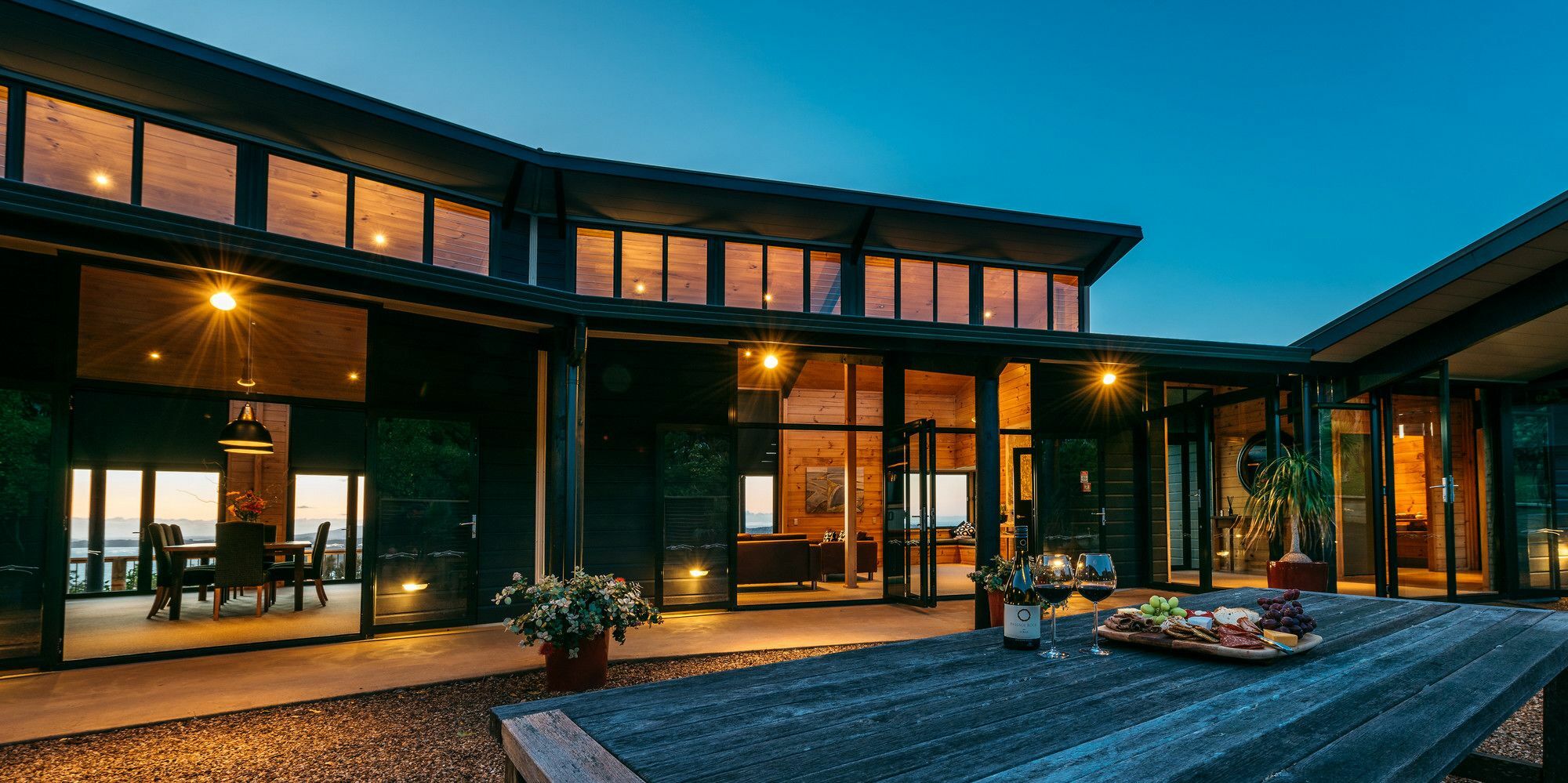 Te Whau Lodge Omiha Exterior foto